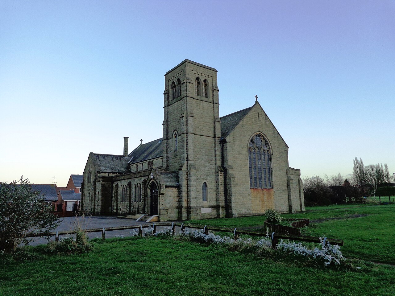 The Church of St Simon and St Jude in Thurcroft, built in 1937
